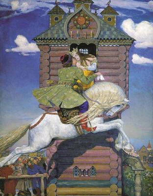 Картина Васнецова «Иван-царевич на сером волке» — описание