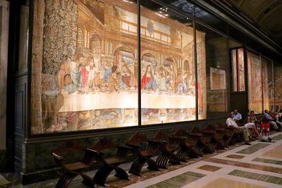 Потолки фрески картины в музее Ватикана Редакционное Стоковое Фото -  изображение насчитывающей италия, нутряно: 128716508