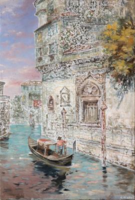 Картина Art Atelier \"Венеция\" Peruta - [арт.014-20-358], цена: 358700  рублей. Эксклюзивные маслом, картины в интернет-магазине подарков  LuxPodarki.