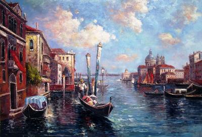 Картина \"Венеция\" 57x107 см по цене 1299 ₽/шт. купить в Москве в  интернет-магазине Леруа Мерлен