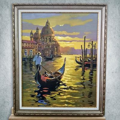 ᐉ Купить Картина по номерам Весенняя Венеция BS51563 • цена 245 грн в  Украине