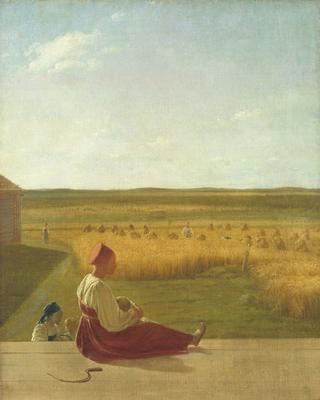 Картина Копия картины Клода Моне \"Дама с зонтиком, повернувшаяся налево\",  1886 г. (худ. Савелия Камского) 60x90 CM201107 купить в Москве