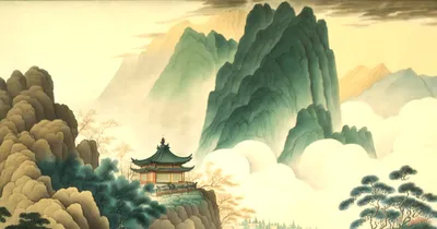 Традиционная китайская живопись поддерживает мораль и очищает душу |  Yuanming | Дзен