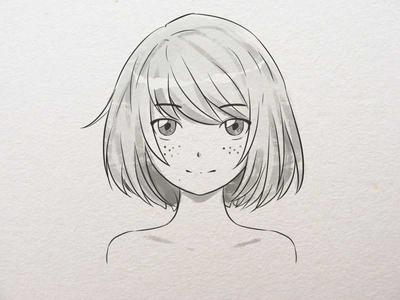 Красивые рисунки девочки аниме карандашом (49 фото) » рисунки для срисовки  на Газ-квас.ком