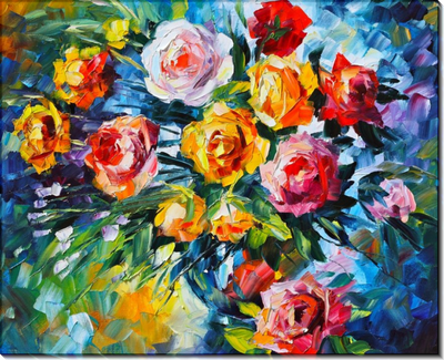 Картины Цветы на холсте, купить картину с цветами и букетами – Макросвит