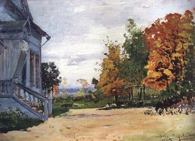 Долина реки, Исаак Ильич Левитан, 1895