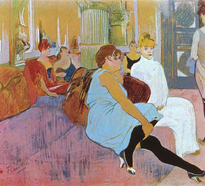 Купить картину Похмелье. Сюзанна Валадон (1887-1889) Тулуз-Лотрек Анри на  стену от 530 руб. в DasArt