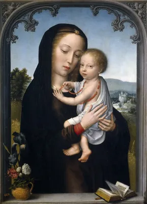 Мадонна с Младенцем (картина Провоста) - Wikiwand