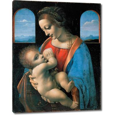 Картина по номерам \"Мадонна с Младенцем\" - купить с доставкой по выгодным  ценам в интернет-магазине OZON (618149300)
