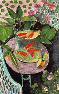 Картина Анри Матисса Красные рыбки | Артхив