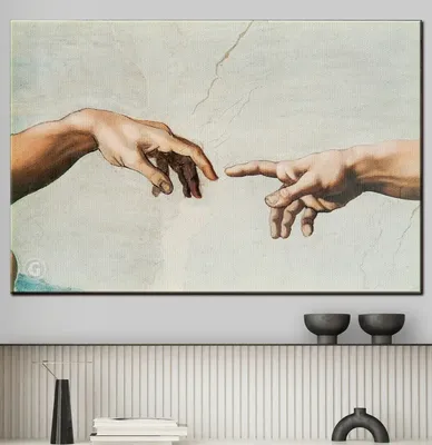 Картины-репродукции Микеланджело Буонарроти длял интерьера