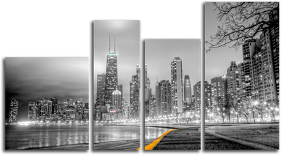 Модульные картины на холсте с изображением города, Дубая, 5 шт. | AliExpress