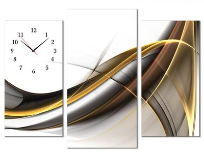 Модульная картина с часами / Часы на холсте Белые розы 140х80 см. — купить  в интернет-магазине по низкой цене на Яндекс Маркете