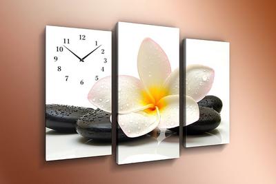 Модульная картина с часами / Часы на холсте Вид на море 140х80 см. — купить  в интернет-магазине по низкой цене на Яндекс Маркете