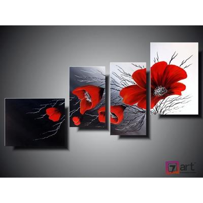Купить модульную картину \"Вьющиеся цветы\" в интернет магазине от 3090  рублей!