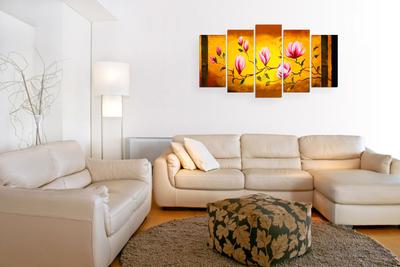 Картины в интерьере гостиной над диваном (73 фото) » НА ДАЧЕ ФОТО