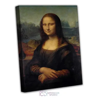 Картина на холсте/\"Мона Лиза\" Леонардо да Винчи, 40х60см ArtZakaz 9198748  купить за 1 426 ₽ в интернет-магазине Wildberries