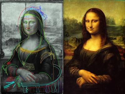 Картина по номерам на холсте с подрамником \"Мона Лиза\" Леонардо да Винчи,  40x50 см по цене 949 ₽/шт. купить в Сургуте в интернет-магазине Леруа Мерлен