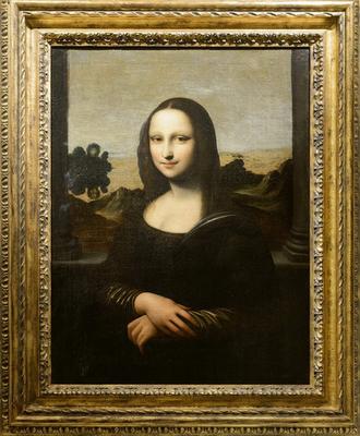 Купить картину Мона Лиза в Лувре в Москве от художника Пашкин Павел