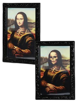 Купить картину «Мона Лиза. Фото на паспорт...» в жанре одиночный портрет,  акрилом на холсте, концептуальное искусство, Наталья Багацкая | KyivGallery