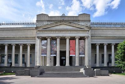 Москва Государственный музей изобразительных искусств имени А С Пушкина  1967 г