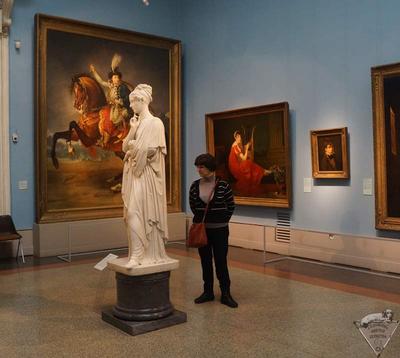 Государственный музей изобразительных искусств имени А.С.Пушкина с 1937  года - Коллекция памятников А.С.Пушкину