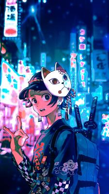 Anime Style Cat Wallpaper : r/StableDiffusion