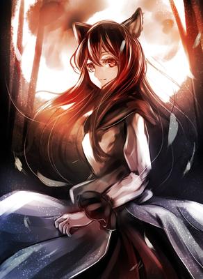 WANGZHEN Anime Werewolf Girl Art Canvas Art Poster and Wall Art Picture  Print Modern Family Bedroom Decor Posters 08x12inch(20x30cm) : Amazon.ca:  Home