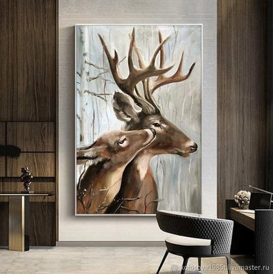 Картина акрилом Deer Pop Art Toile Color 9, Lumendecor | Home Concept