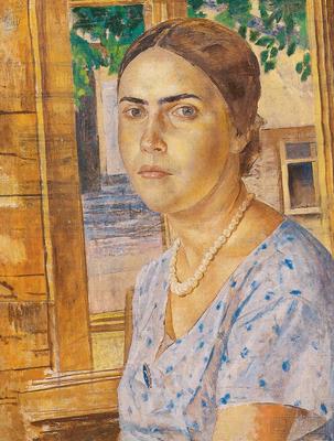 Картина Петрова-Водкина «Мать»