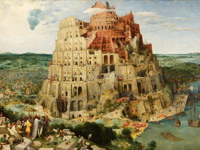 Купить картину (репродукцию) Питер Брейгель - Вавилонская башня для  интерьера в Москве