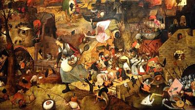 Безумная Грета, или Штурм преисподней» — картина Питера Брейгеля, 1564 год  | В мире искусства и развлечений | Дзен