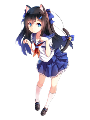 Anime girl - PNG image with transparent background | Free Png Images