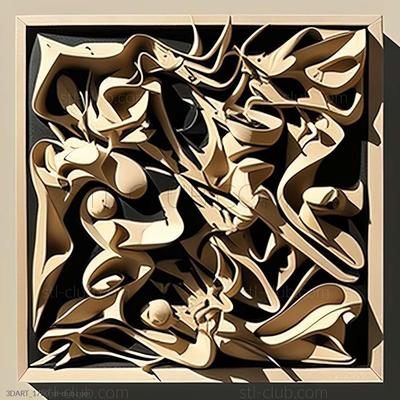 Джексон Поллок – биография и картины художника в жанре Абстрактный  экспрессионизм – Art Challenge