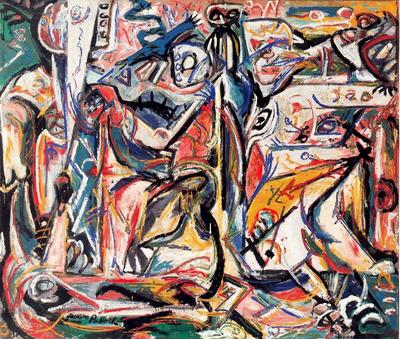 Джексон Поллок (Jackson Pollock) (35 работ) » Картины, художники, фотографы  на Nevsepic