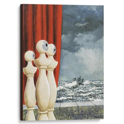 Картина на холсте Рене Магритт \"Трудный переход\"