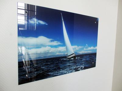 Картина из стекла \"Озеро\" DECUS, купить в интернет магазине в Москве