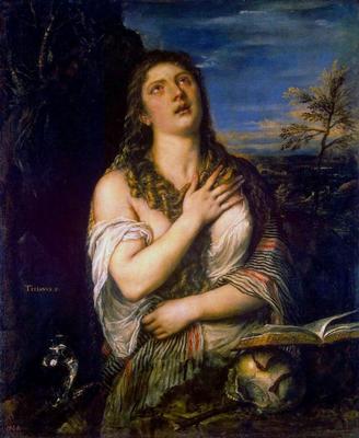 Кающаяся Мария Магдалина (картина Тициана, около 1565) — Википедия