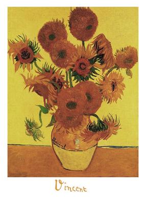 Картина Ван Гога «Цветы в медной вазе», артикул poster_26398