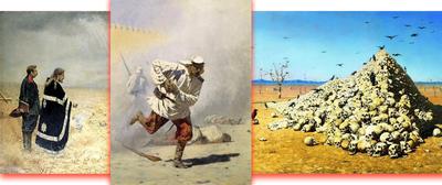 Две картины Василия Верещагина, которые вызвали бурю негодования. Почему  особо горячие головы призывали сжечь художника на костре?