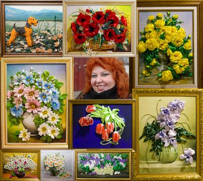 Картины, вышитые лентами, можно увидеть в Бобруйске. Фото | MogilevNews |  Новости Могилева и Могилевской области