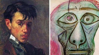 Пабло Пикассо | картина Художник и его модель 1963 | iPicasso.ru
