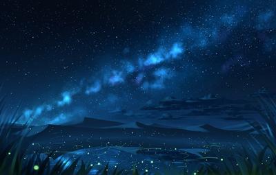Звездная ночь арт - 35 фото