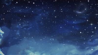 Звездное небо аниме - фото и картинки abrakadabra.fun